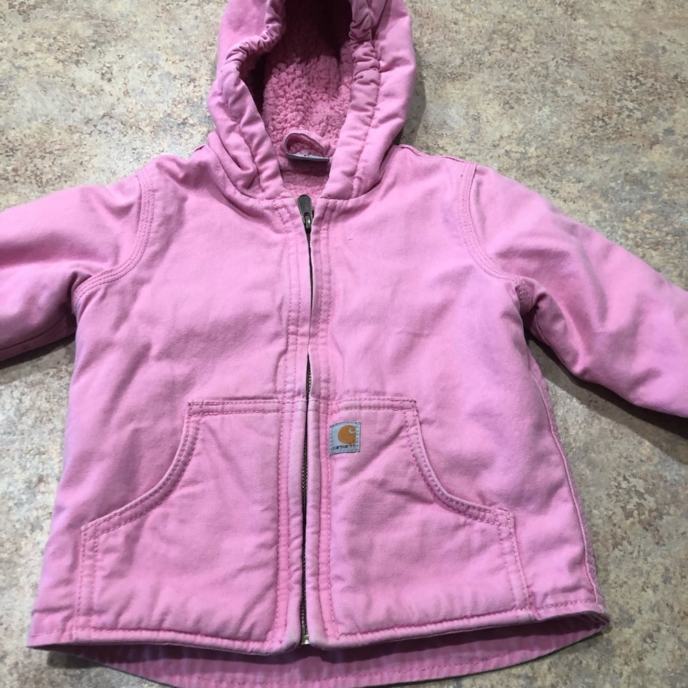 Toddler Carhartt pink jacket